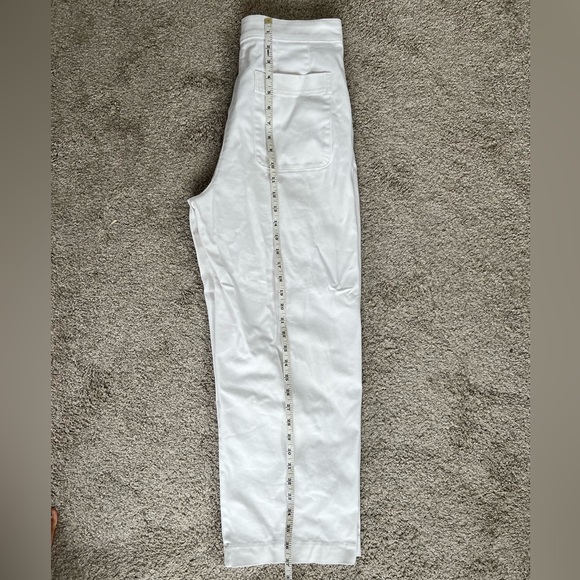 Aritzia/ Babaton Straight Leg White Pants - Picture 13 of 16